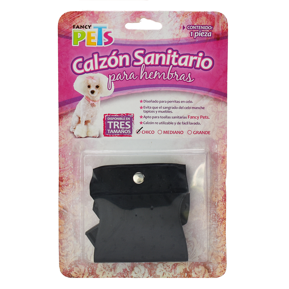 Calzón sanitario para perritas / Fancy Pets / Chico