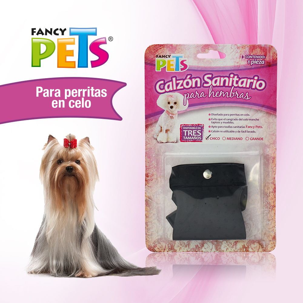 Calzón sanitario para perritas / Fancy Pets / Chico