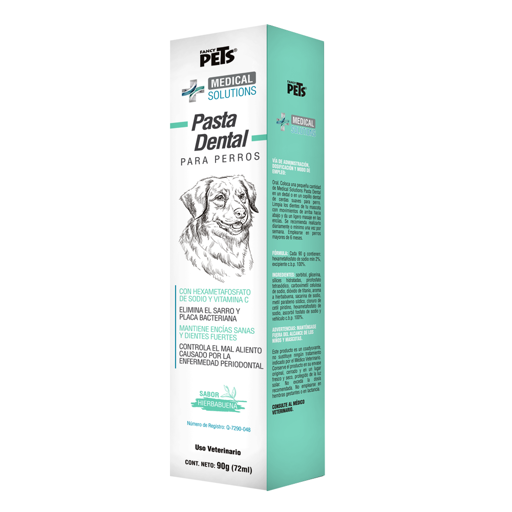 Pasta para dientes para perro / Medical Solutions / 90 gr