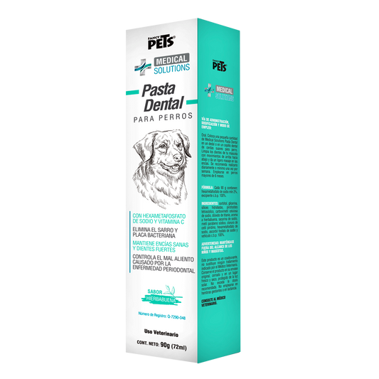 Pasta para dientes para perro / Medical Solutions / 90 gr