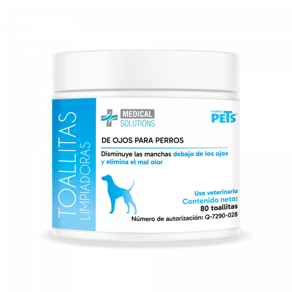 Toallitas limpiadoras para ojos / Medical solutions / 80 toallitas