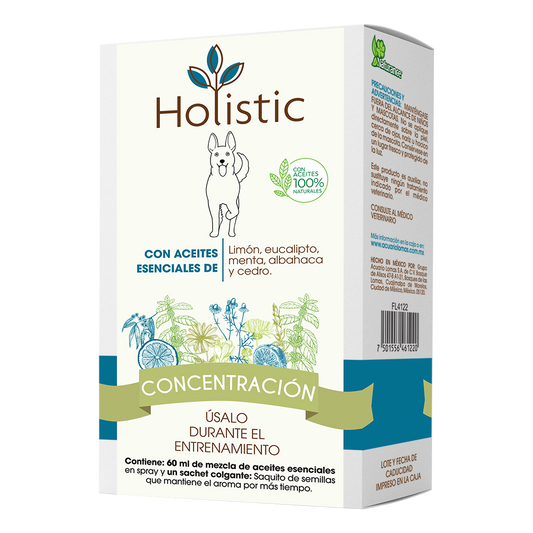 Kit de aromaterapia para perro / Concentración