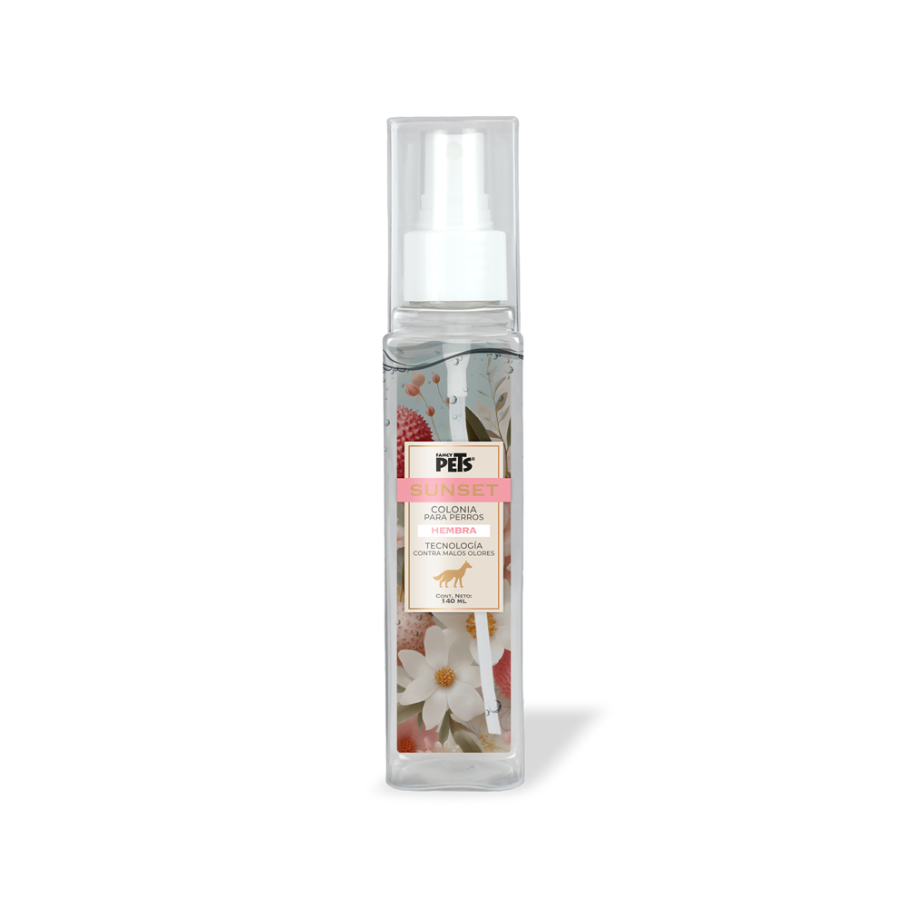 Perfume para perros / Sunset Perrita / Fancy Pets / 140 ml