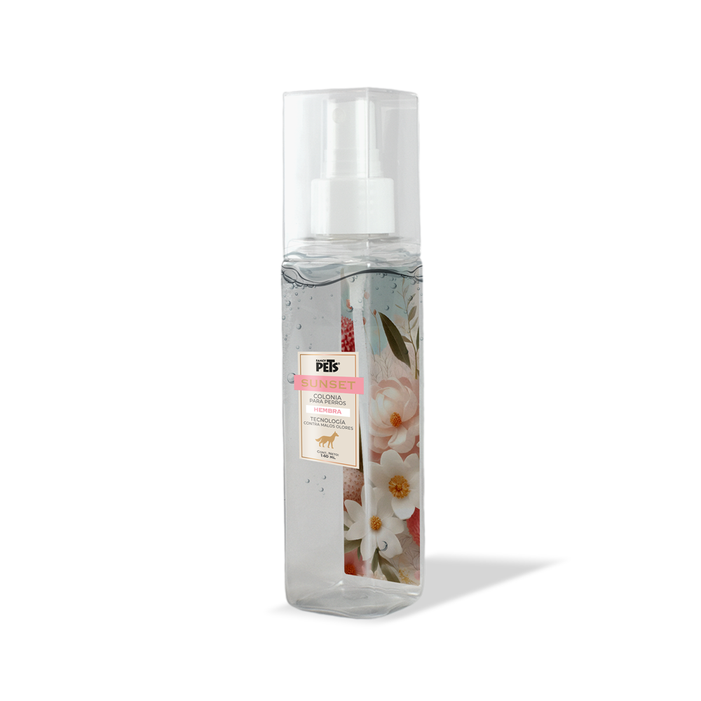 Perfume para perros / Sunset Perrita / Fancy Pets / 140 ml
