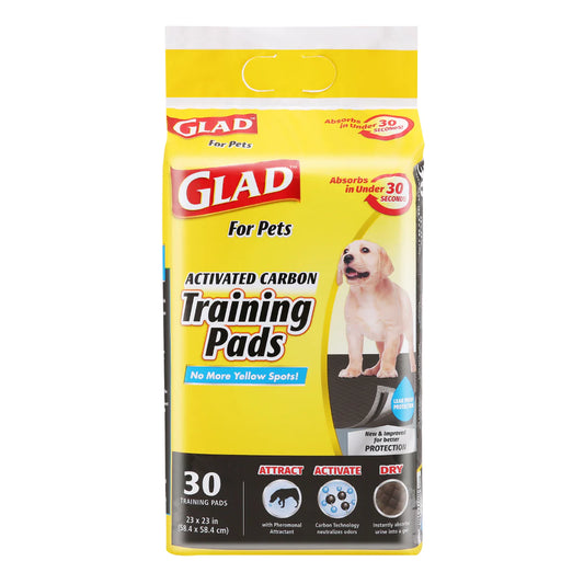 Glad / Tapete entrenador 5 capas / A prueba de fugas, Elimina olores, convierte la orina en gel / 30 pz