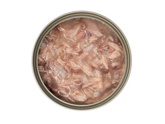 Alimento húmedo para gato / Atún con camarón / Gosbi / 70 gr