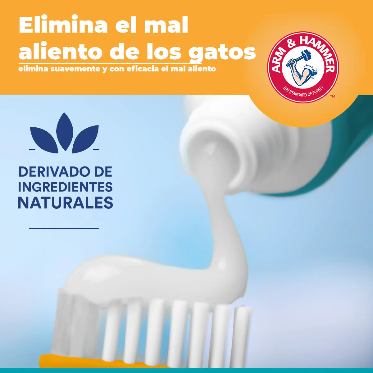 Kit de pasta dental para gato / Sabor Atún / Arm & Hammer