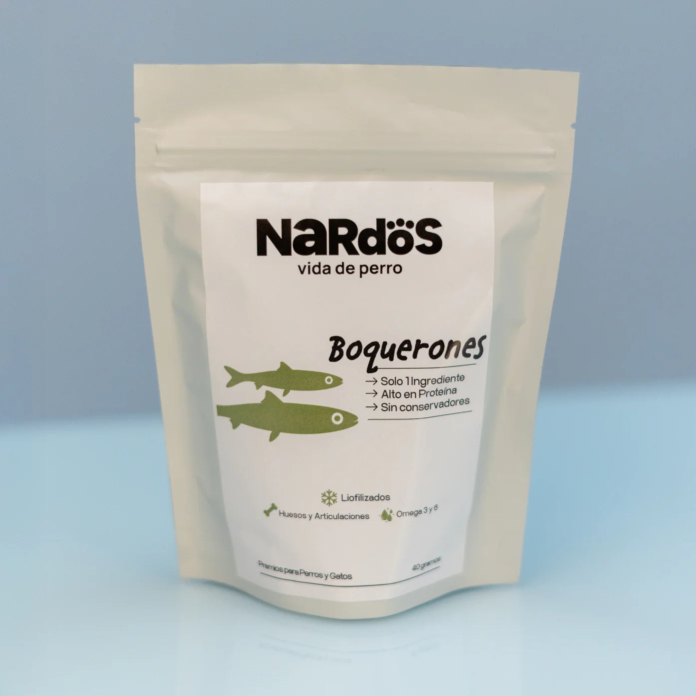 Boquerones / Premios liofilizados para perros y gatos / Nardos