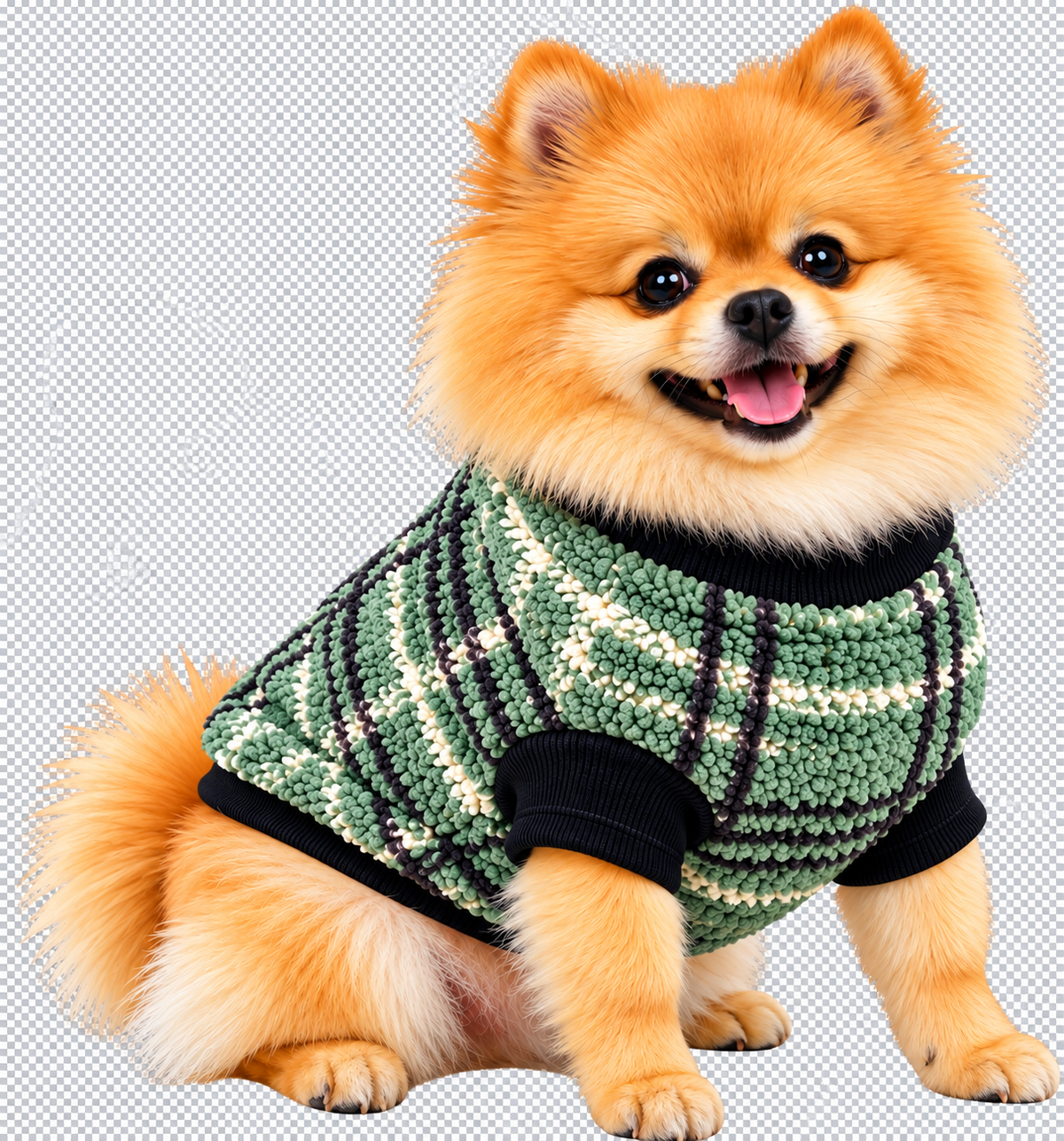 Suéter de Peluche Verde para Perro – Extra Suave y Calientito