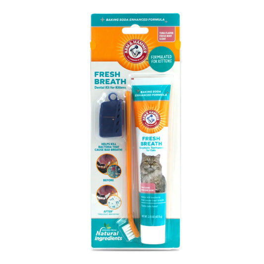 Kit de pasta dental para gato / Sabor Atún / Arm & Hammer