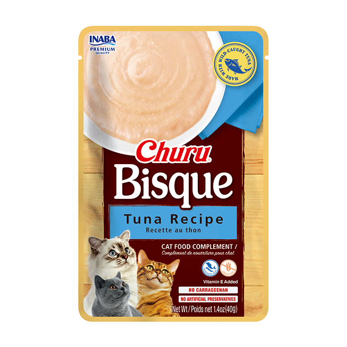 INABA Churu® Bisque Receta de Atún para Gatos – 40 g