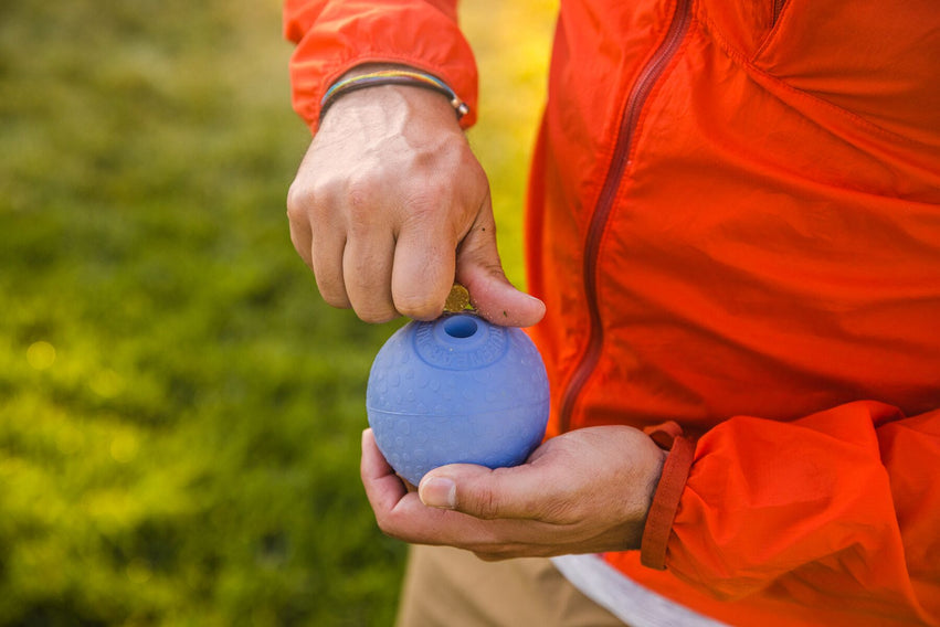 Huckama® Pelota para Aventar / Naranja (Campfire Orange) / Ruffwear®