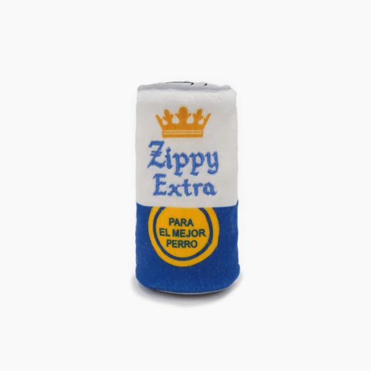 Peluche con forma de cerveza extra / Zippy Paws