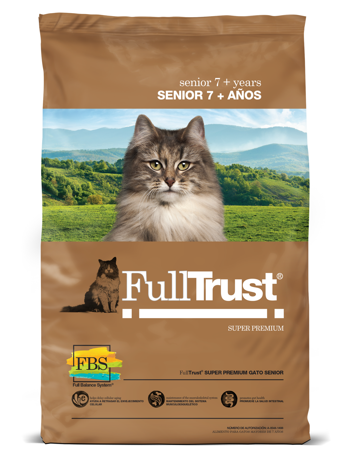 Croquetas para gato / FullTrust / Gato Senior / 1.5 kg