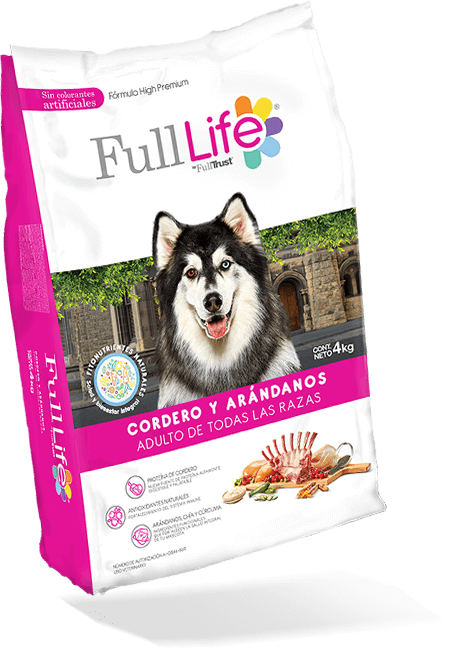 Croquetas para perro / FullLive / Adulto todas las razas / 4 kg