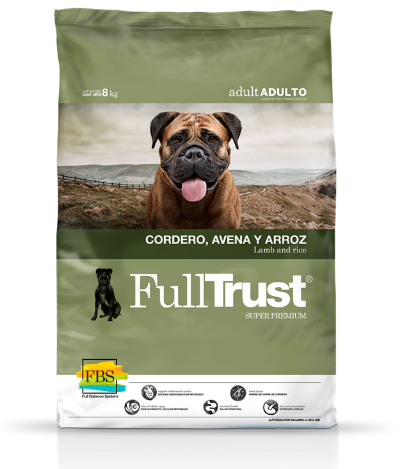 Croquetas para perro / FullTrust / Cordero, avena y arroz / Adulto