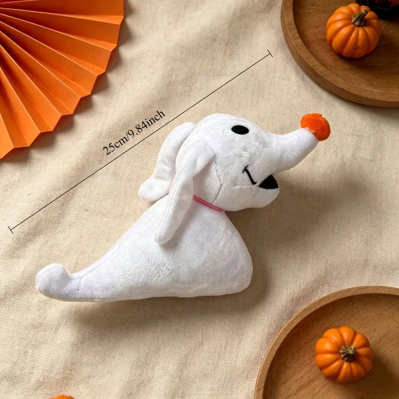 Perrito Fantasma de Peluche para Halloween – 25 cm