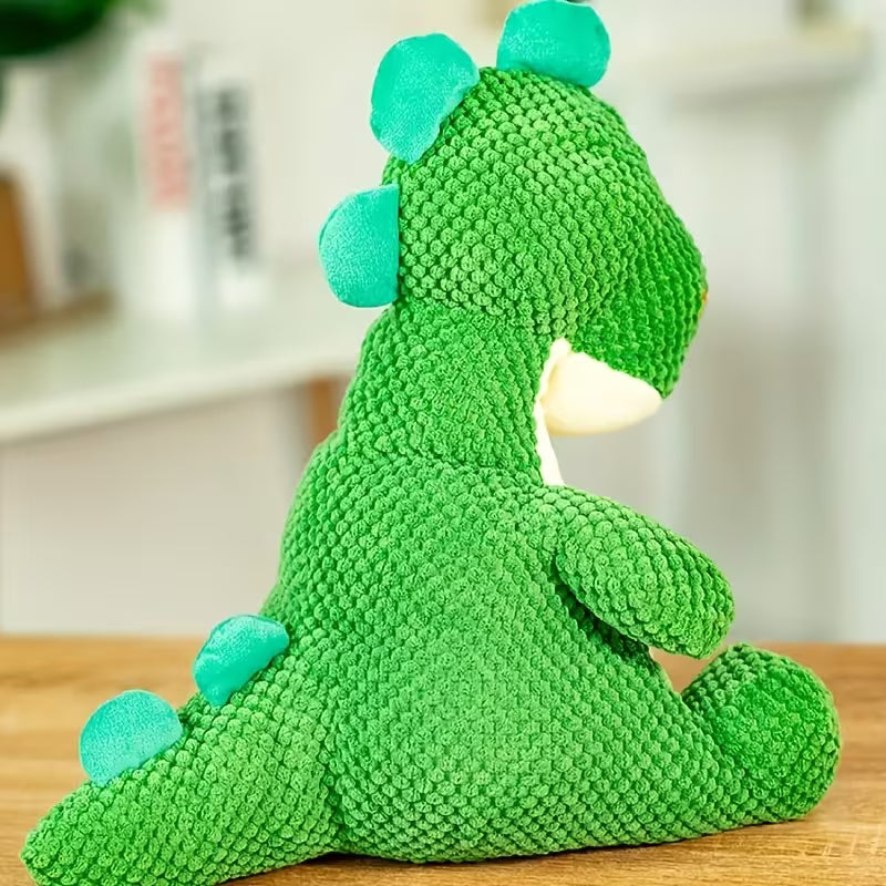 Juguete de peluche para perro / Dinosaurio Rex verde