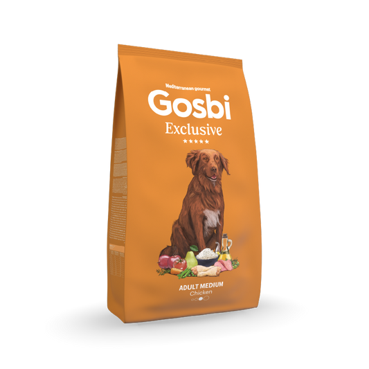 Alimento para perro / Gosbi Exclusive adulto / Pollo y pescado / 12 kg