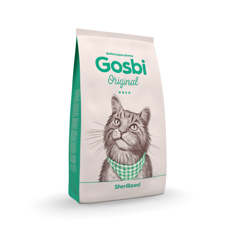Alimento para gato / Gosbi Original Gato esterilizado Adulto / 1 kg