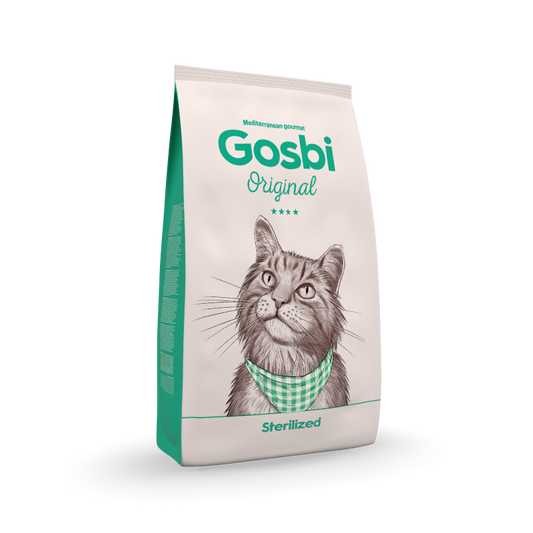 Alimento para gato / Gosbi Original Gato esterilizado Adulto / 1 kg