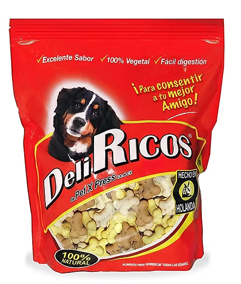 DeliRicos Huesos Chicos – Galletas para Perro 100 g