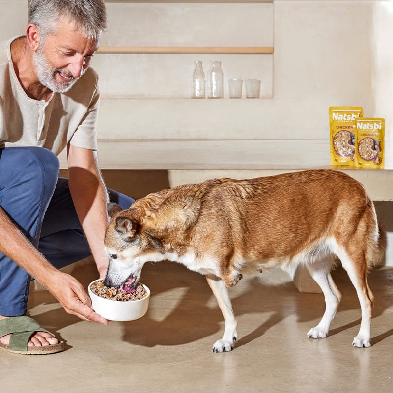 Natsbi Steamed Pollo al Vapor para Perros – 90% Pollo