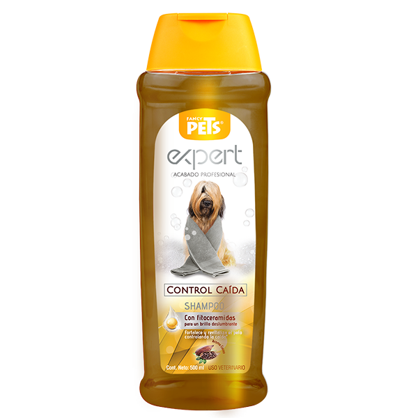 Shampoo para perro control caída / Fancy Pets / 500 ml