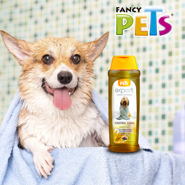 Shampoo para perro control caída / Fancy Pets / 500 ml