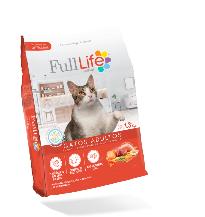 Croquetas para gato / FullLive / Gato adulto / 1.3 kg