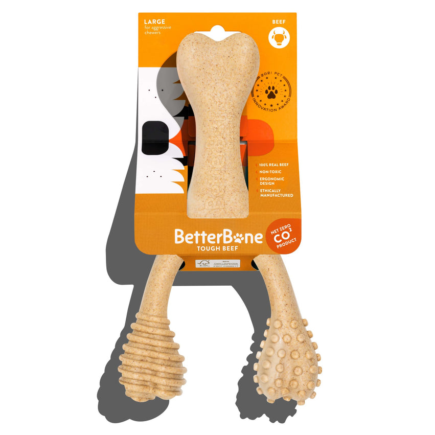 BetterBone Tough Hipoalergénico / Hueso para masticar Hipoalergénico / Para perros con mordida fuerte