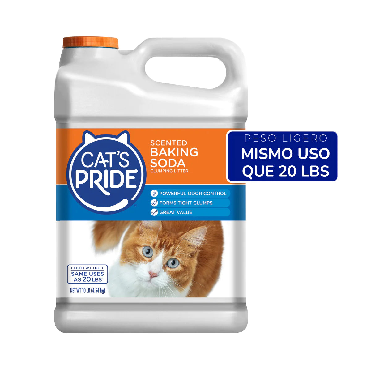 Cats Pride Bicarbonato / Arena para gato / Con aroma y bicarbonato / 4.5 kg