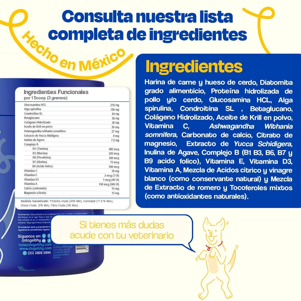 Dogelthy / Multivitaminico para perro