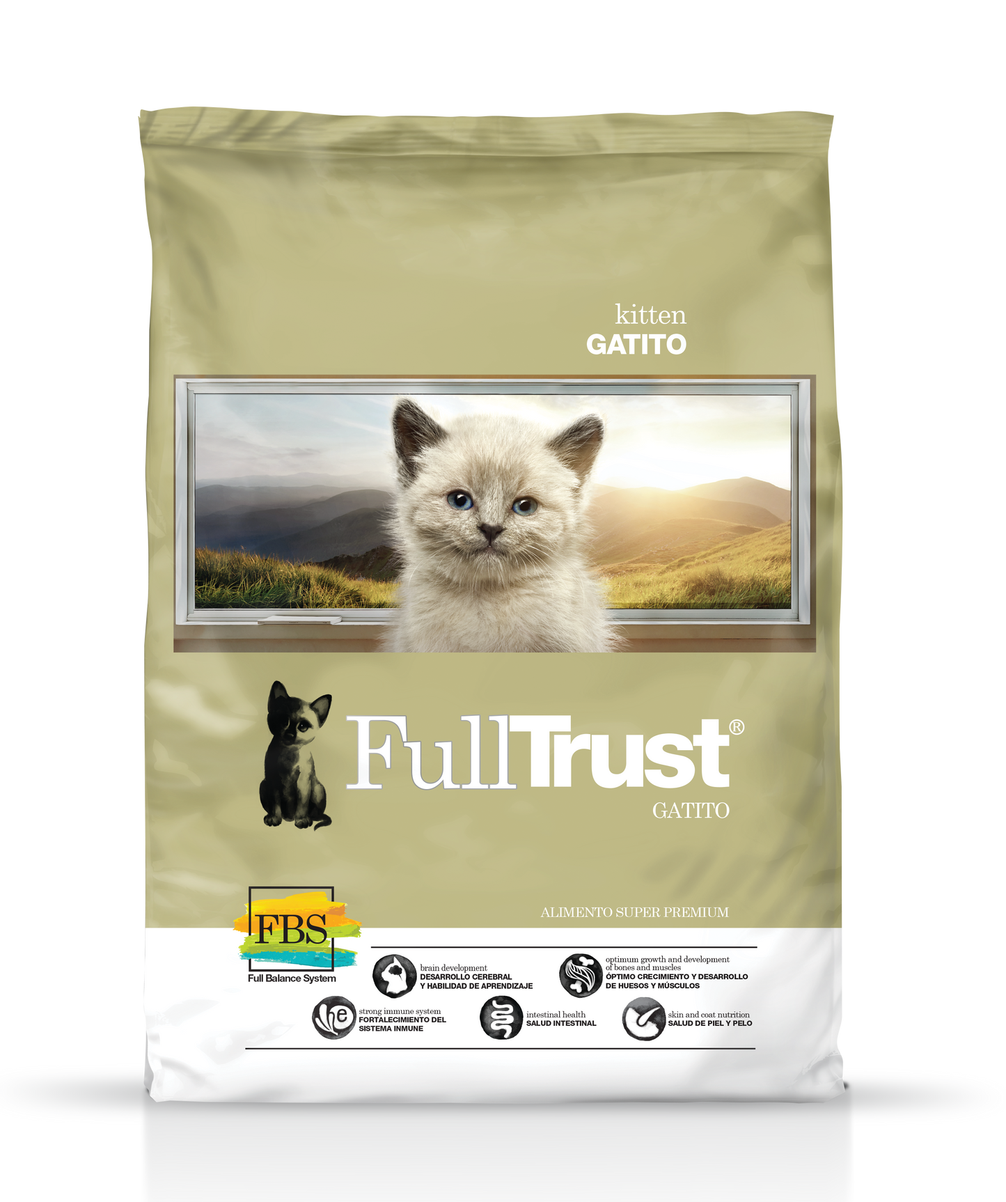 Croquetas para gato / FullTrust / Gatito cachorro / 1.5 kg