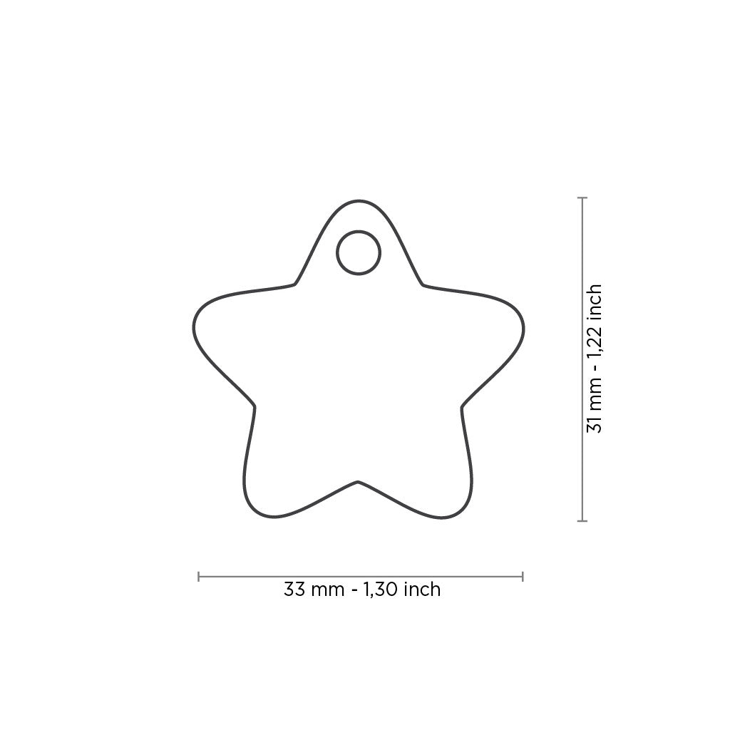 Placa / My Family / Estrella Grande Verde