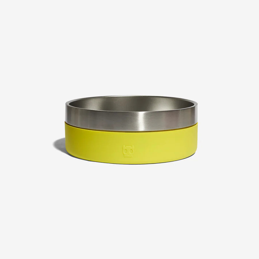 Plato para alimento / Tuff Bowl de Zee.Dog / color Lima