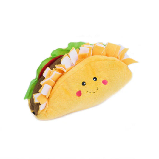Peluche con forma de taquito / Zippy Paws