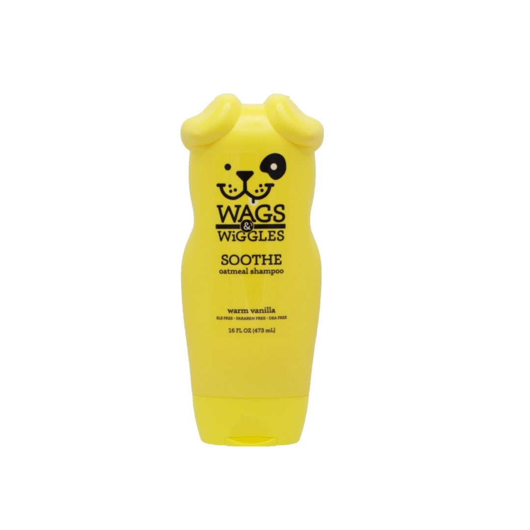 Shampoo / Wags & Wiggles / Avena Natural Para Aliviar La Picazón Y Humectar El Pelaje Seco / 473 mL