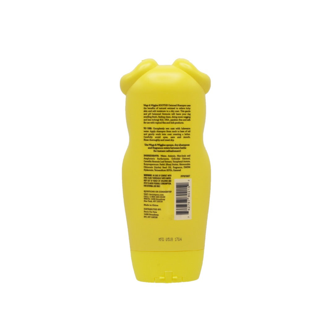 Shampoo / Wags & Wiggles / Avena Natural Para Aliviar La Picazón Y Humectar El Pelaje Seco / 473 mL