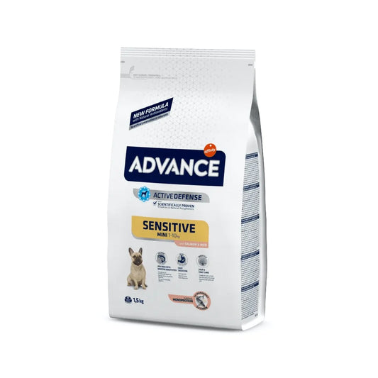 Croquetas para perro / Advance Sensitive Mini de Salmón
