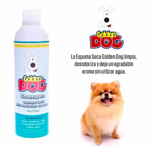 Espuma seca / Golden Dog / 400 ml