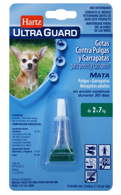 Pipetas Anti-pulgas Hartz Ultra Guard (1894337118274)