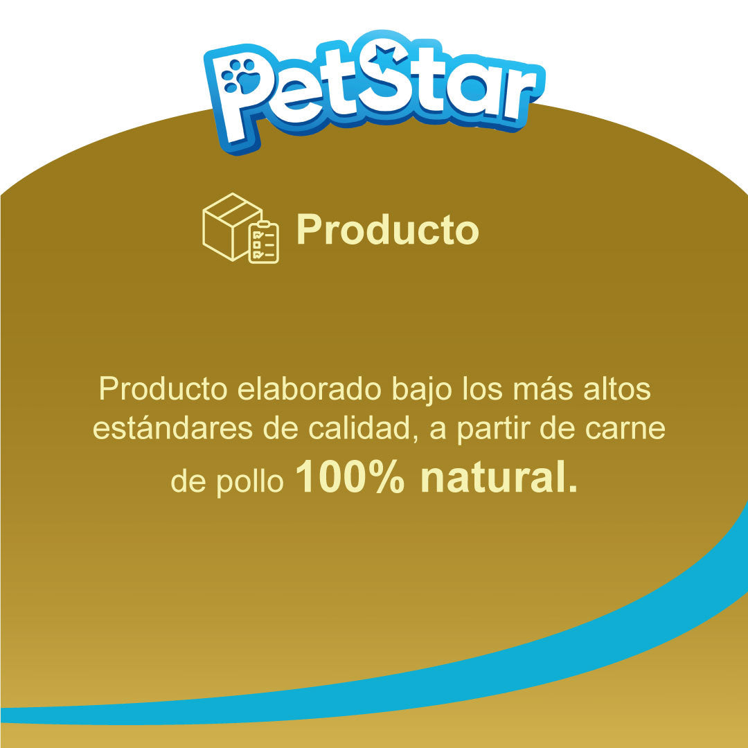 Premios para perro / Chicken Bars de Petstar / 80 gr