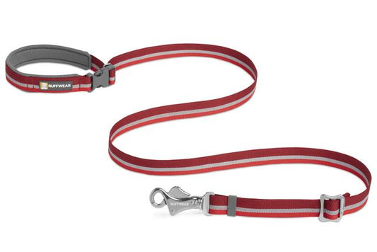 Correa para Perros Crag® Leash Cinder Cone Red Ruffwear (4666055917704)