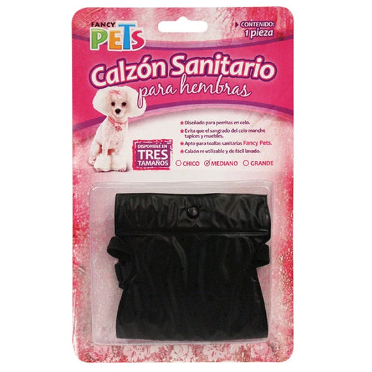 Calzón sanitario para perritas / Fancy Pets / Mediano