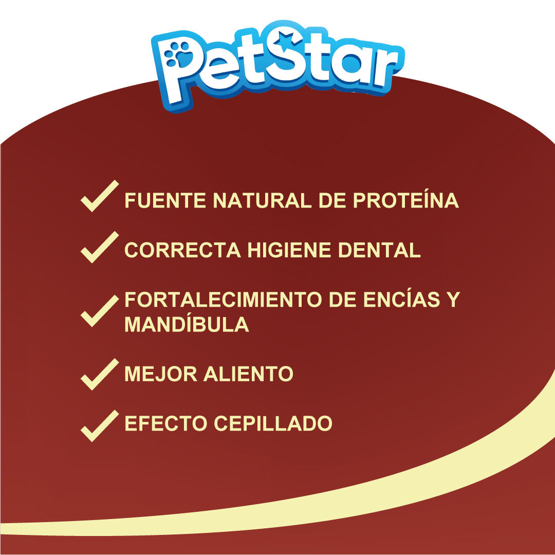 Premios para perro tiras de res / Beefy Sticks de Petstar / 80 gr