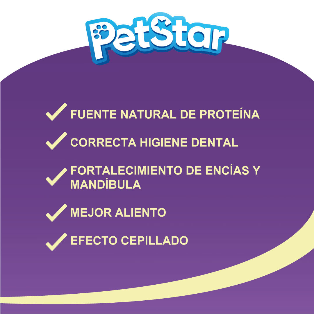 Premios para perro pulmón de res / Beefy Lung Chips de Petstar / 40 gr