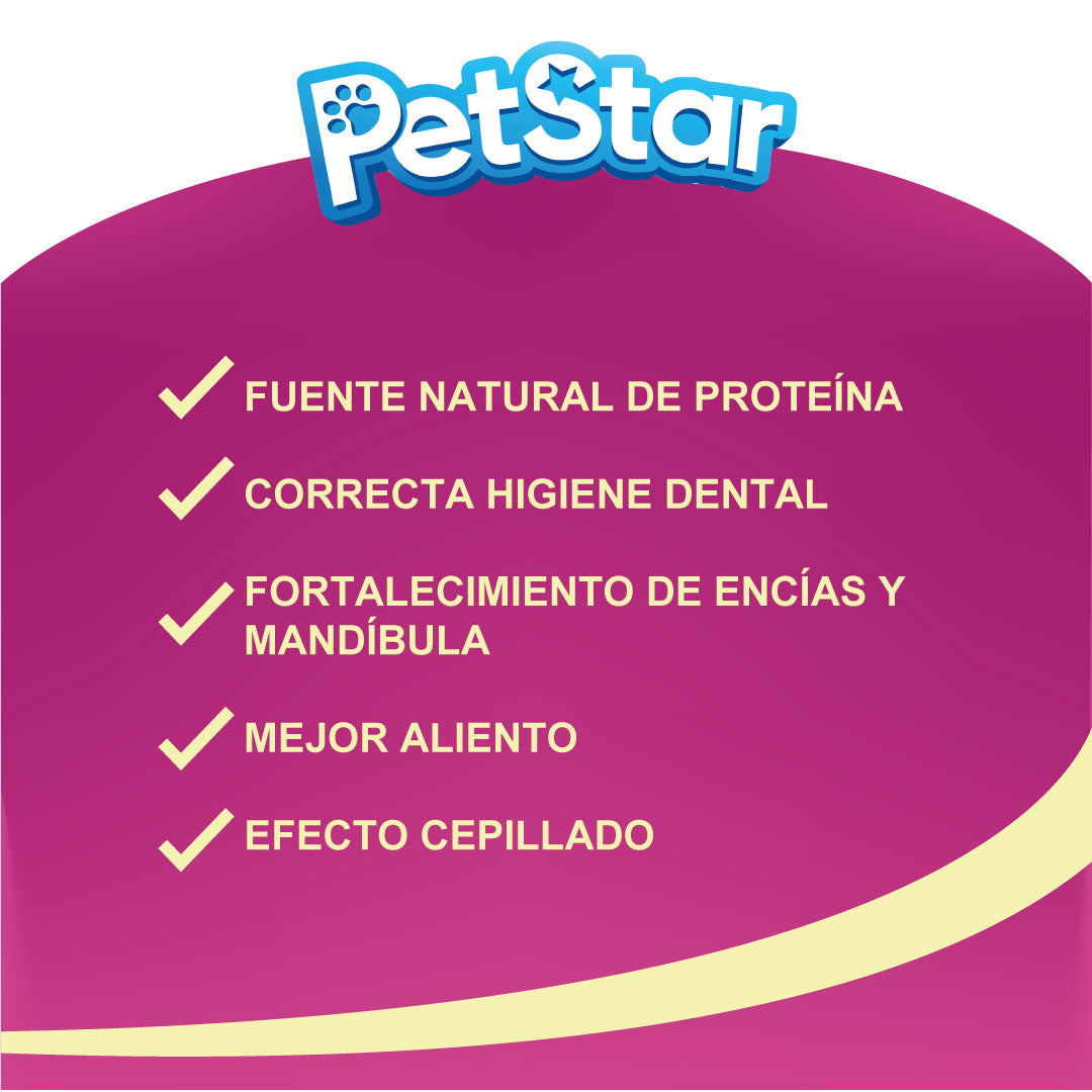 Premios para perro tiras de cerdo / Porky Stick de Petstar / 80 gr