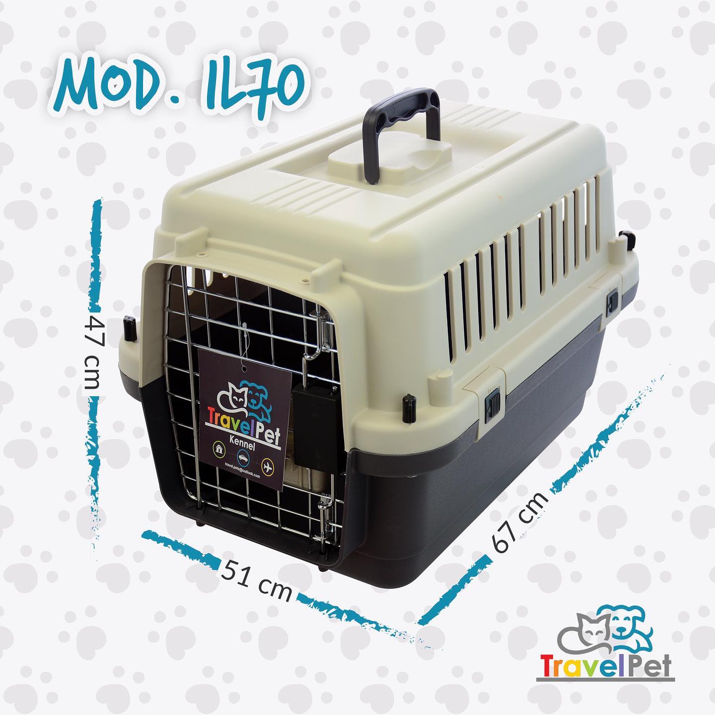 Transportadora Travel Pet  IATA para perros hasta 18 kg (4378824310920)