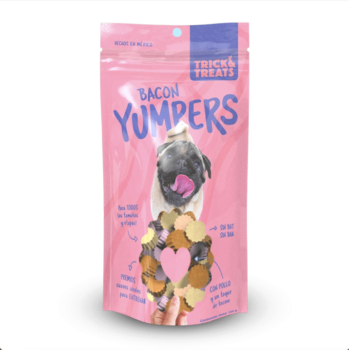 Premios para perro / Yumpers Tocino Trick and Treats.